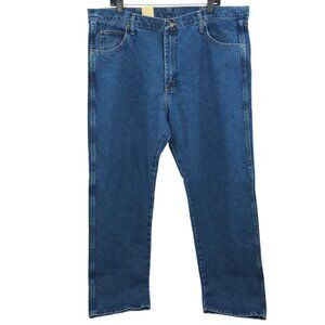 Wrangler Relaxed Fit Rugged Wear Jeans Mens 40x32 Medium Wash Denim NWT